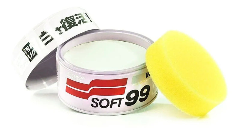 Cera de Carnaúba Premium Soft99 White Cleaner - 350g