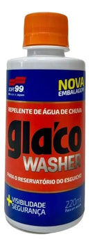 Glaco Washer - Cristalizador Vidros Repele Água Aditivo Limpador Parabrisa - Soft99 - 220ml