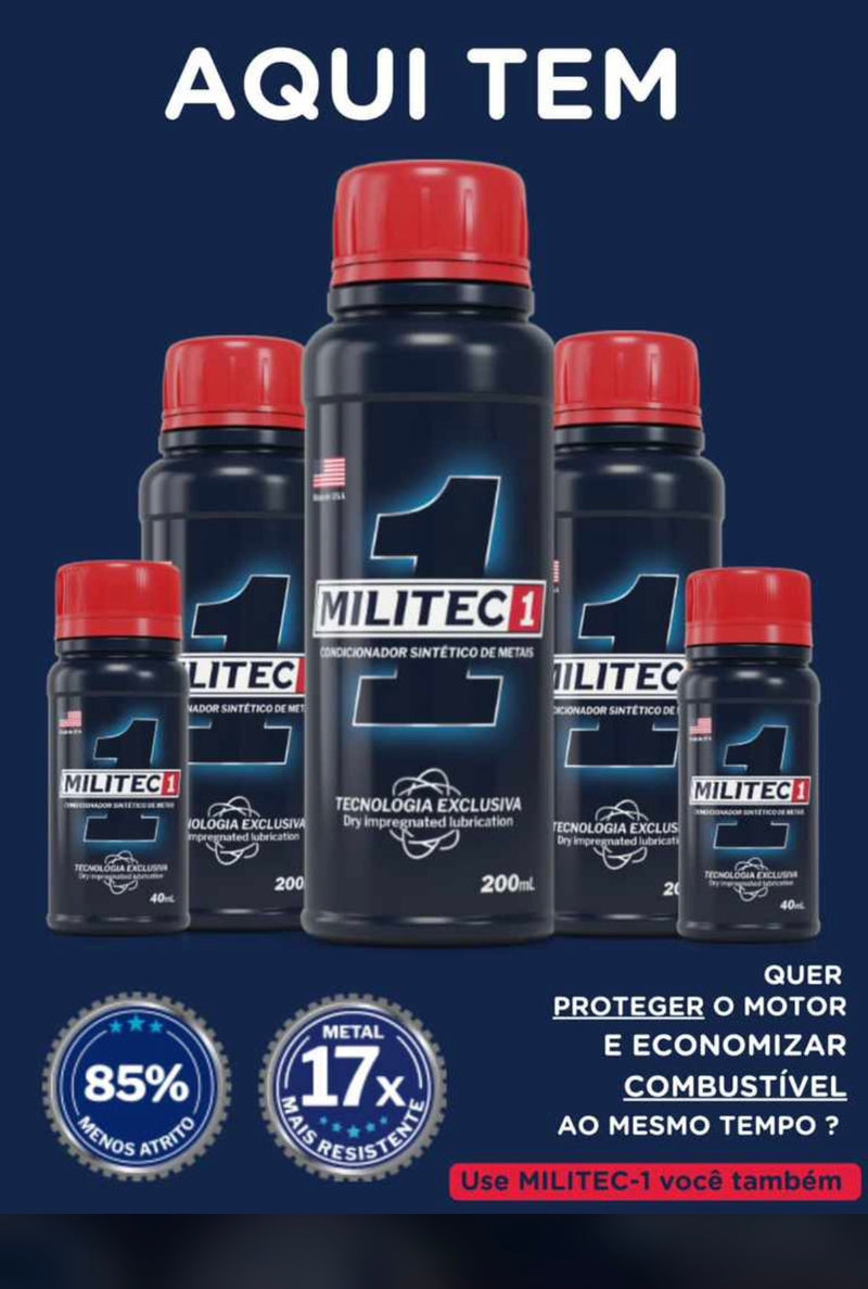 Militec 1 - Condicionador de Metais 200 ml