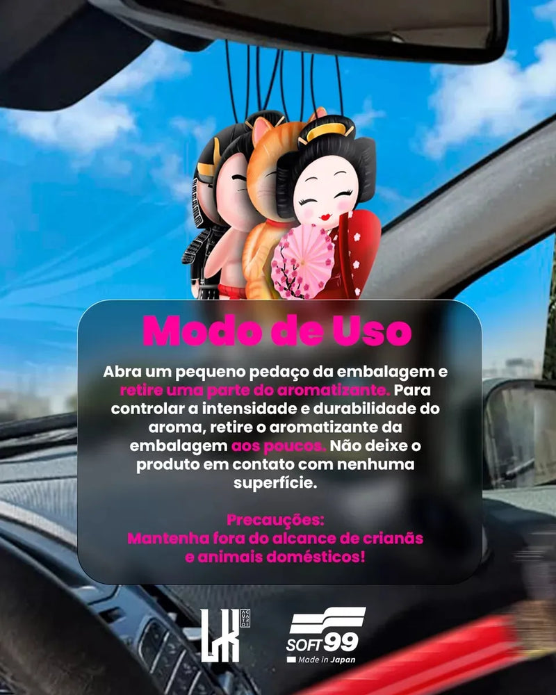 Aromatizantes Odorizante Carros E Ambientes - Niponitos Soft99 - MANEKI-NEKO