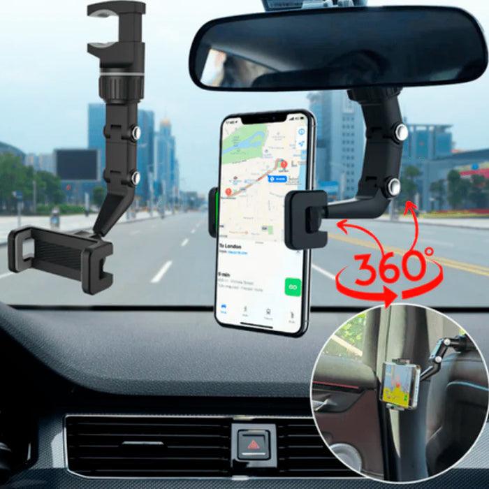 Suporte Automotivo para Celular Multifuncional Articulado - Minas Tec Automotivo